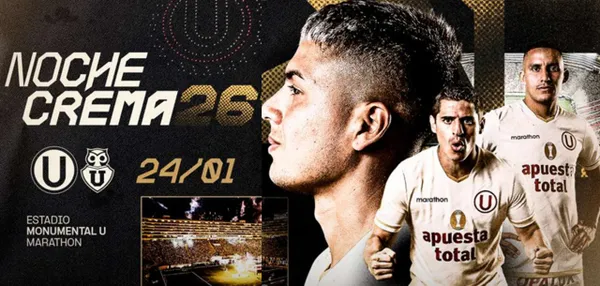 Universitario vs. U de Chile: fecha, hora y canal por la Noche Crema 2026