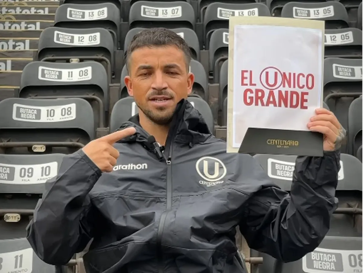 Universitario le da la bienvenida a Gabriel Costa: “¡Bienvenido, Basilio!”