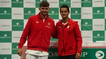 El equipo de tenis de Perú viene cayendo 0-2 ante Suiza por la Copa Davis 2024