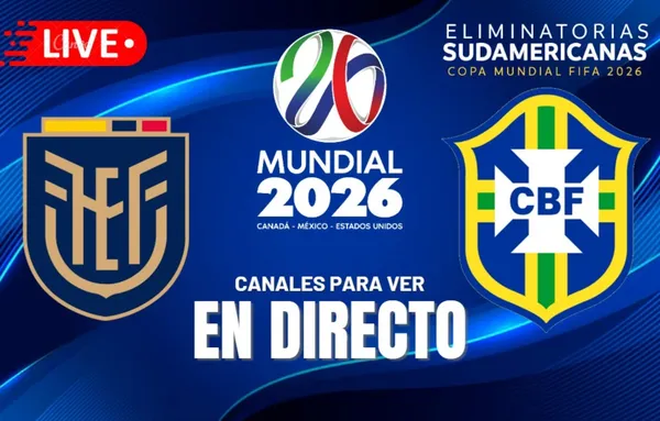 Ecuador vs Brasil Eliminatorias al Mundial 2026
