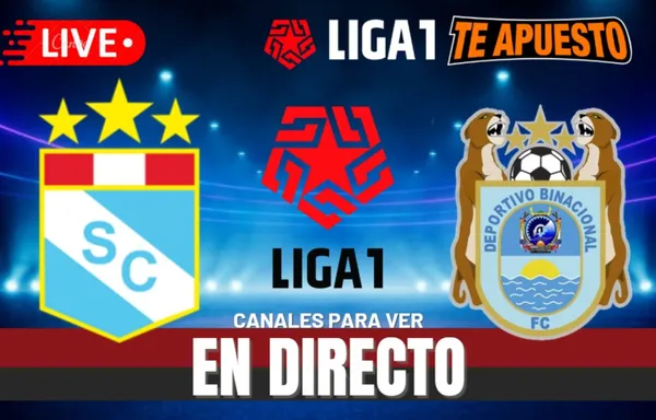 Sporting Cristal vs Binacional Torneo Apertura 2025