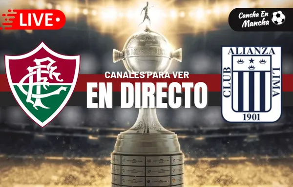 Alianza Lima vs. Fluminense: CANALES para ver EN VIVO el choque por Copa Libertadores
