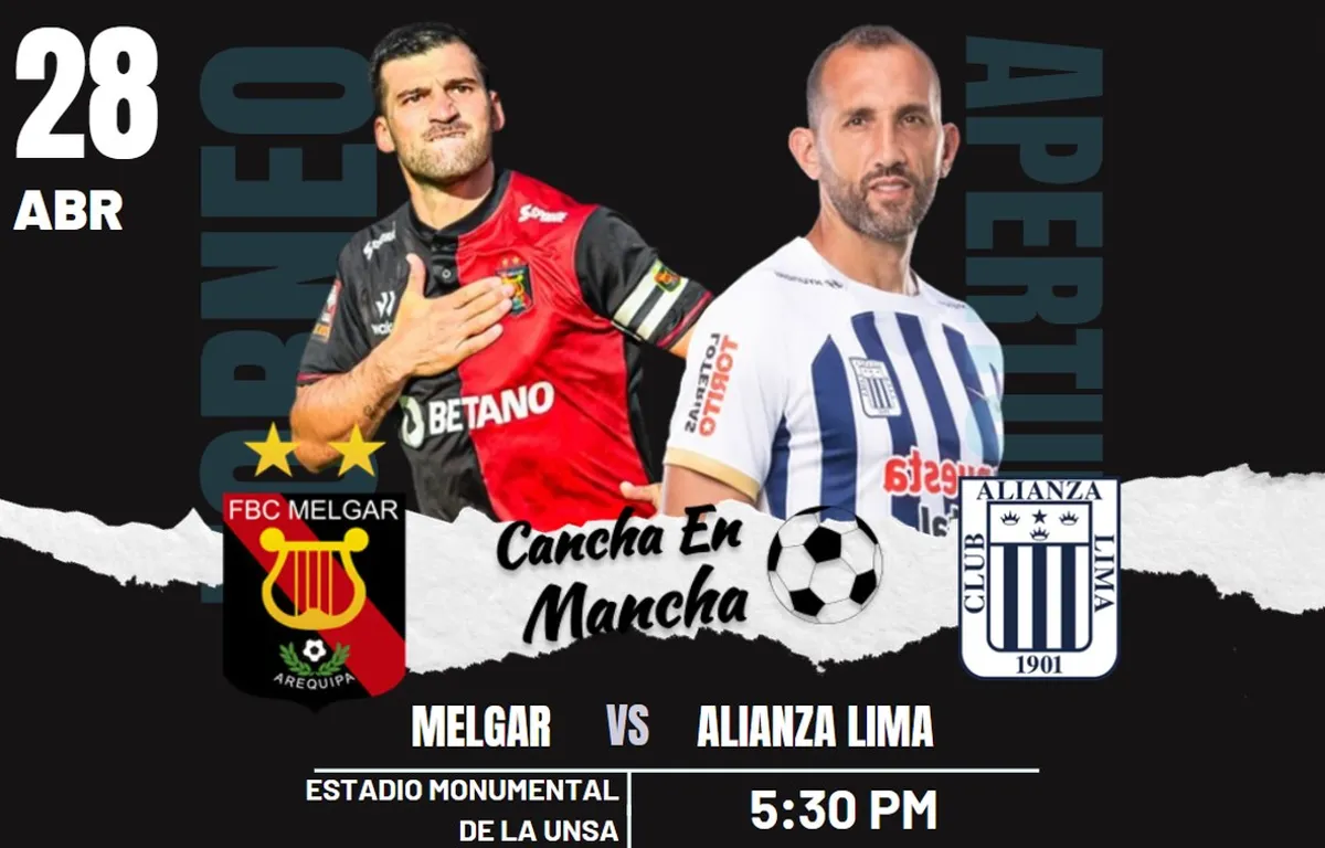 Alianza Lima vs. Melgar EN VIVO: Dónde ver el encuentro por el Torneo Apertura
