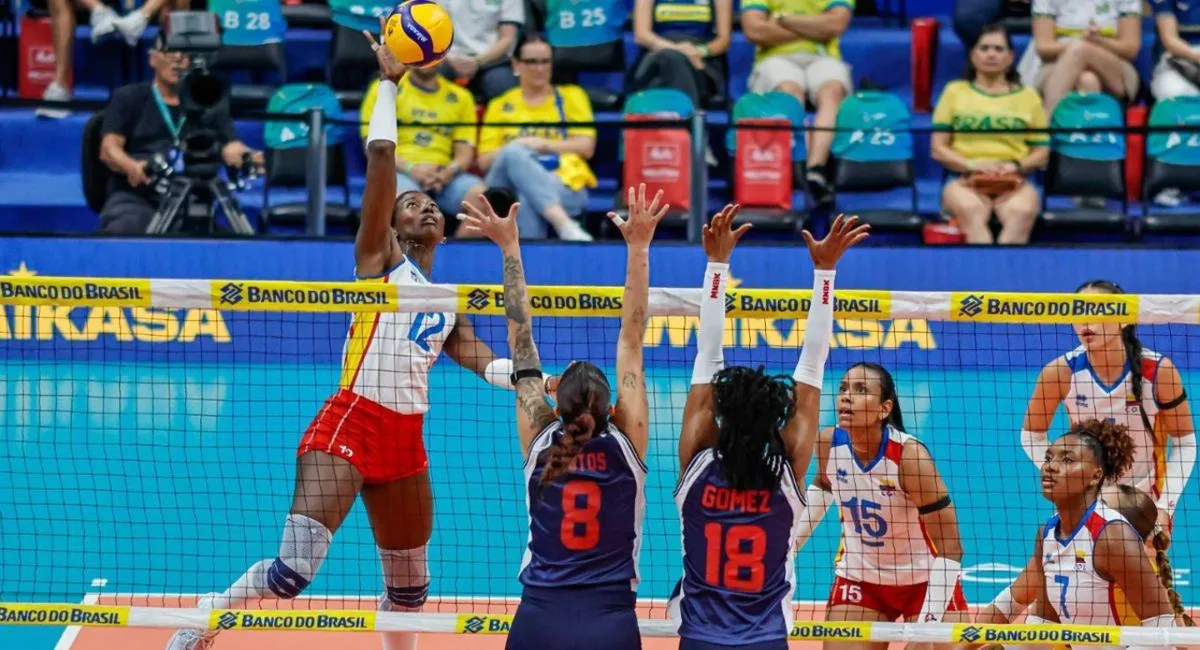 Perú vs Colombia Sudamericano de vóley 2026