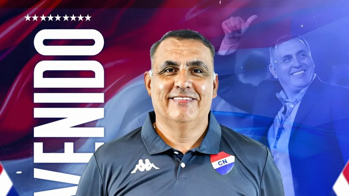 Nacional de Paraguay presenta a su nuevo DT antes del crucial duelo contra Alianza Lima por la Copa Libertadores