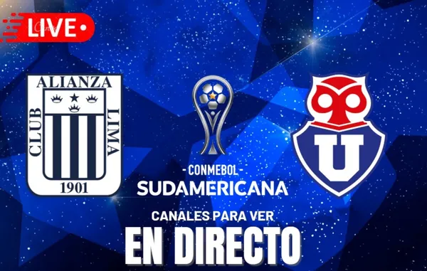Alianza Lima vs U. de Chile: fecha, hora y canal  por la ida de los cuartos final de la Copa Sudamericana 2025