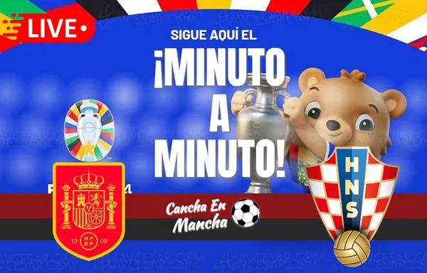 España vs. Croacia EN VIVO y EN DIRECTO: Sigue el minuto a minuto del encuentro por la Eurocopa 2024.