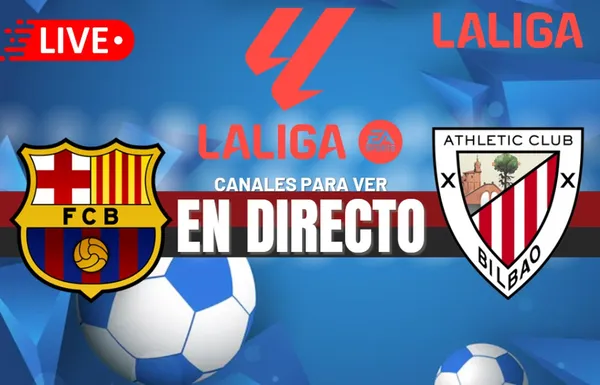 Barcelona vs. Athletic Bilbao EN VIVO: Horarios, pronósticos y canales para ver LaLiga 2024-25