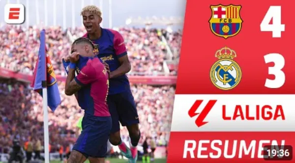 Barcelona vs Real Madrid LaLiga 2024-25