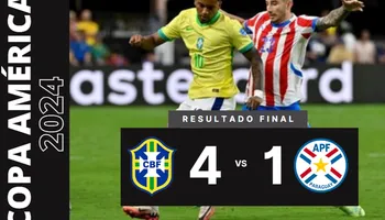 Brasil arrolló a Paraguay y lo eliminó de la Copa América – VIDEO