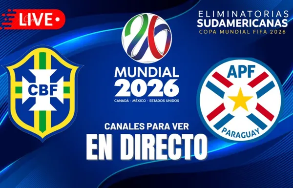 Brasil vs Paraguay Eliminatorias al Mundial 2026