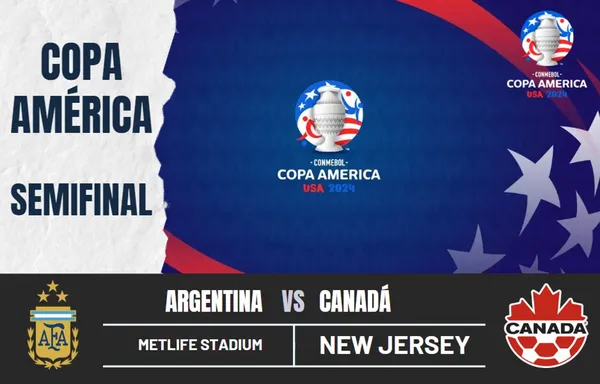 ¿A qué hora juegan Argentina vs. Canadá por la semifinal de la Copa América? Canales para ver el encuentro