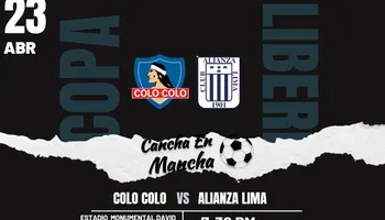 Link EN VIVO Alianza Lima vs. Colo Colo: Sigue el minuto a minuto por la Copa Libertadores 2024