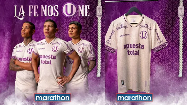 Universitario estrenará su camiseta morada en honor al Señor de los Milagros