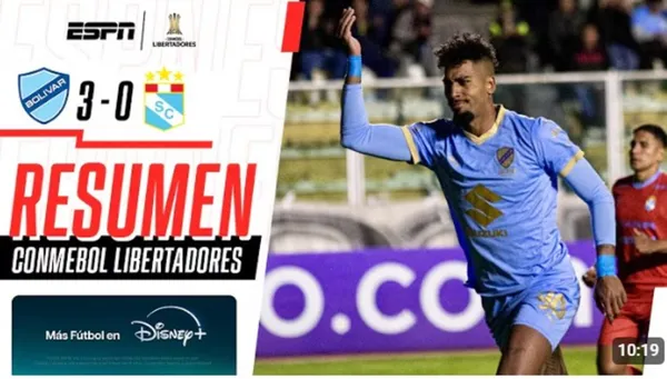 Bolívar vs Sporting Cristal Copa Libertadores 2025