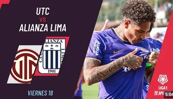 UTC vs Alianza Lima por el Torneo Clausura 2024