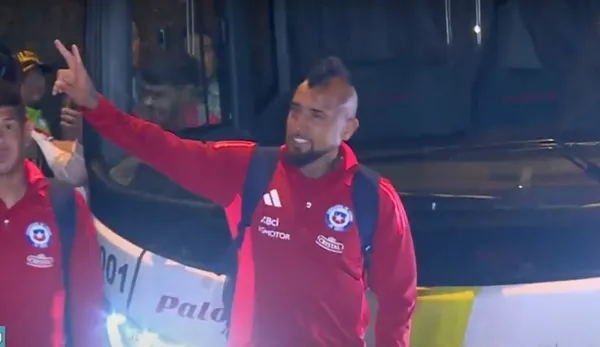 Arturo Vidal con la selección de Chile 2024