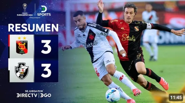 Melgar vs Vasco da Gama Copa Sudamericana 2025