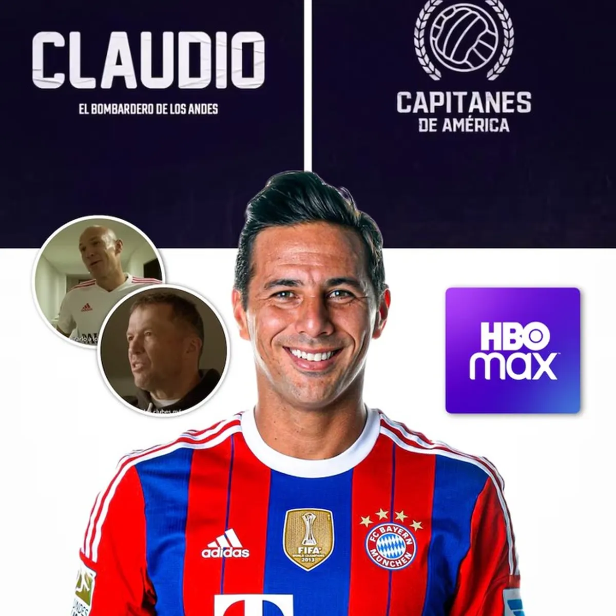 Claudio Pizarro leyenda: De las canchas de fútbol a la pantalla chica en ‘Capitanes de América’ de HBO MAX