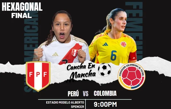¿Cuándo juegan Perú vs. Colombia? Horarios y dónde ver el encuentro por el Sudamericano femenino Sub20