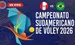 Perú vs Brasil SUdamericano de vóley 2026