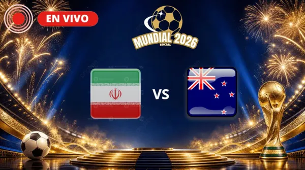 Irán vs. Nueva Zelanda EN VIVO: ¿cuándo, a qué hora y dónde ver el partido por el Grupo G del Mundial 2026?