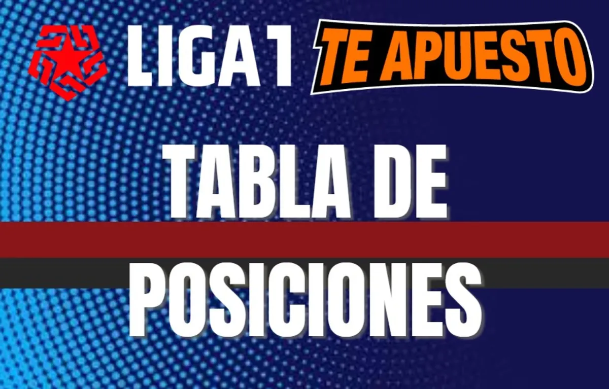 Tabla de posiciones Torneo Apertura 2025