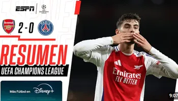 Arsenal venció al PSG por la UCL 2024