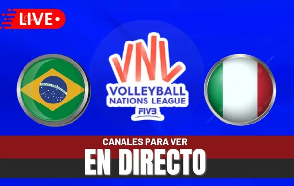 Brasil vs Italia Liga de Naciones de Voley 2025
