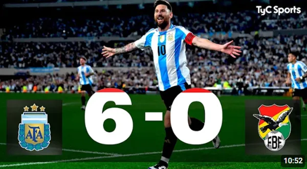 Argentina vs Bolivia por eliminatorias 2026
